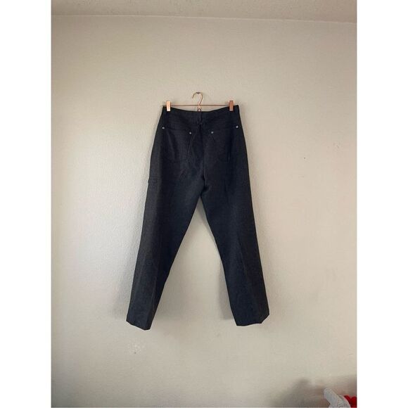 Woolrich wool grey trouser pants size 10 - Picture 8 of 9